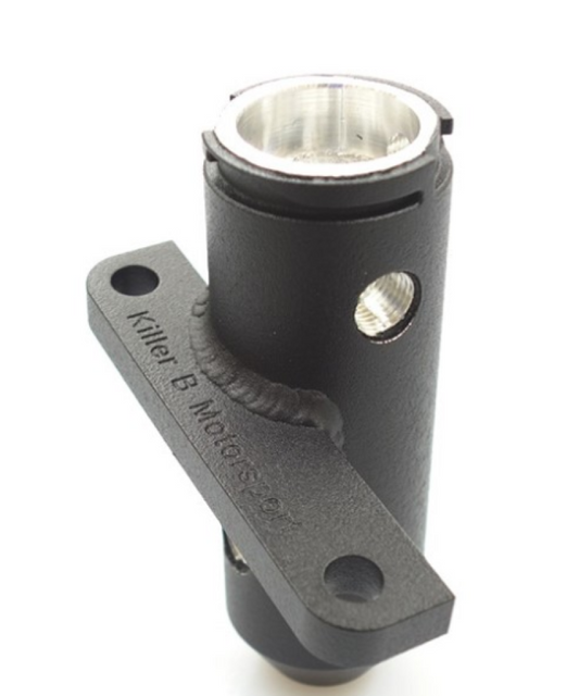Killer B Upper Turbo Coolant Reservoir V2 Black AN Fittings for 02-07 WRX / 04+ STI - awdtuningtx
