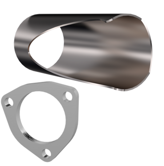 QTP 2.75in Weld-On QTEC DIY Cutout Pipe - awdtuningtx