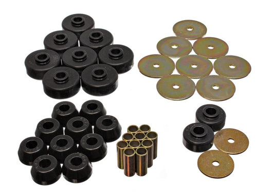 Energy Suspension 84-88 Toyota 4-Runner Black Body Cab Mount Set - awdtuningtx
