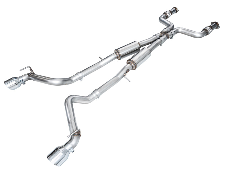 AWE 2023 Nissan Z RZ34 RWD Track Edition Catback Exhaust System w/ Chrome Silver Tips - awdtuningtx