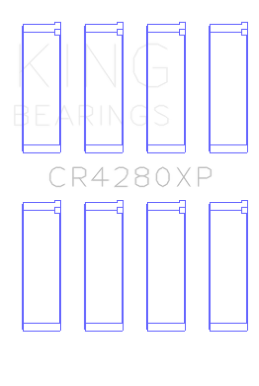 King Subaru WRX/STi EJ20/EJ22/EJ25 48mm Rod (Size STDX) Performance Rod Bearing Set - awdtuningtx