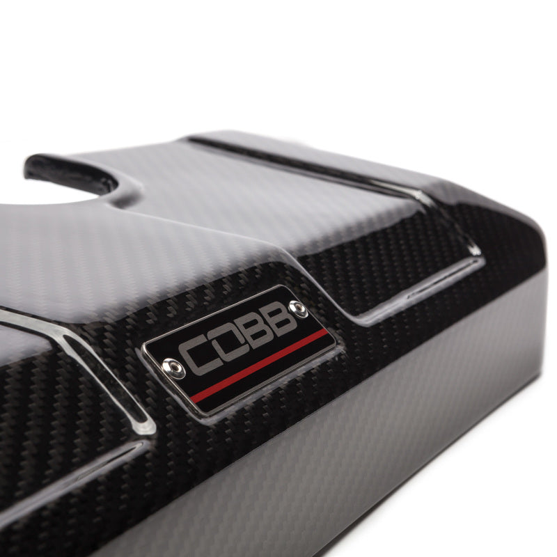 Cobb 17-20 Ford F-150 EcoBoost 3.5L/Raptor / 18-20 F-150 2.7L Redline Carbon Fiber Coolant Cover - awdtuningtx