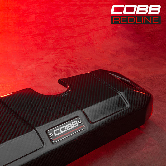 Cobb 17-20 Ford F-150 EcoBoost 3.5L/Raptor / 18-20 F-150 2.7L Redline Carbon Fiber Coolant Cover - awdtuningtx
