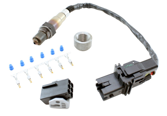 AEM Universal EMS Wideband 02 Kit Sensor/ Bung/ Connector/ Wire-Seals/ Pins - awdtuningtx