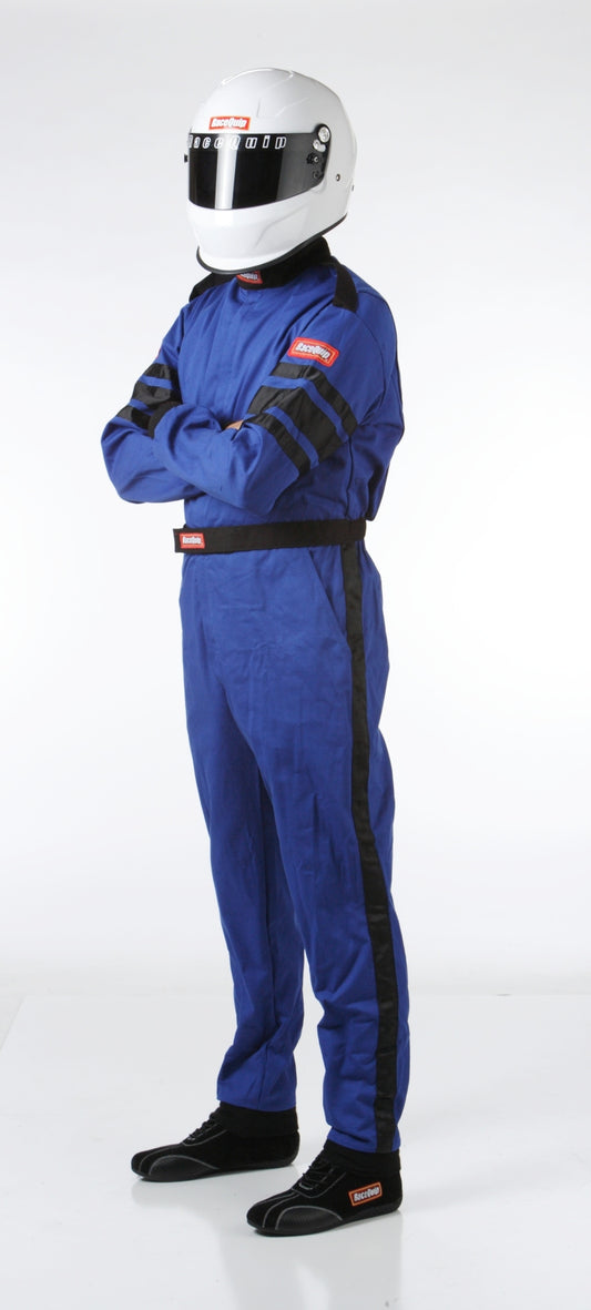 RaceQuip Blue SFI-1 1-L Suit - XL - awdtuningtx