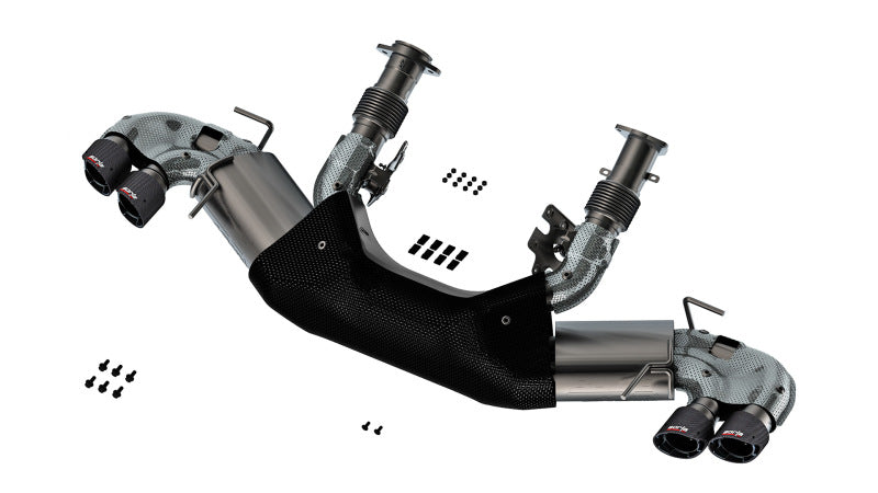 Borla 20-23 Chevy Corvette 6.2L V8 AT w/o NPP 3in ATAK Catback Exhaust - Carbon Fiber Tips - awdtuningtx