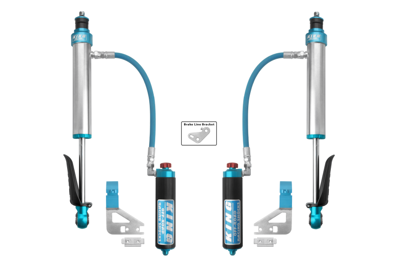 King Shocks 2022+ Toyota Tundra Rear 2.5 Dia Remote Reservoir Coilover & Adjuster (Pair) - awdtuningtx