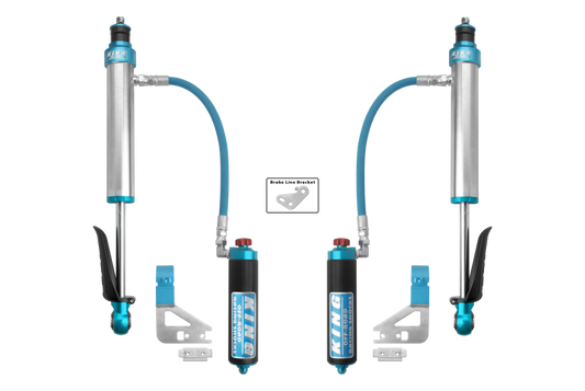 King Shocks 2022+ Toyota Tundra Rear 2.5 Dia Remote Reservoir Coilover & Adjuster (Pair) - awdtuningtx