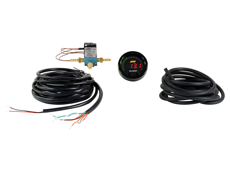 AEM X-Series Tru-Boost Controller Gauge w/ Boost Control Solenoid 80PSIg Internal MAP Sensor - awdtuningtx