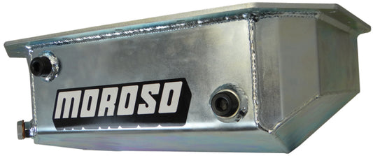 Moroso Acura/Honda K Series (Notched) Road Race Baffled Wet Sump Extra Capacity 5.5in Steel Oil Pan - awdtuningtx