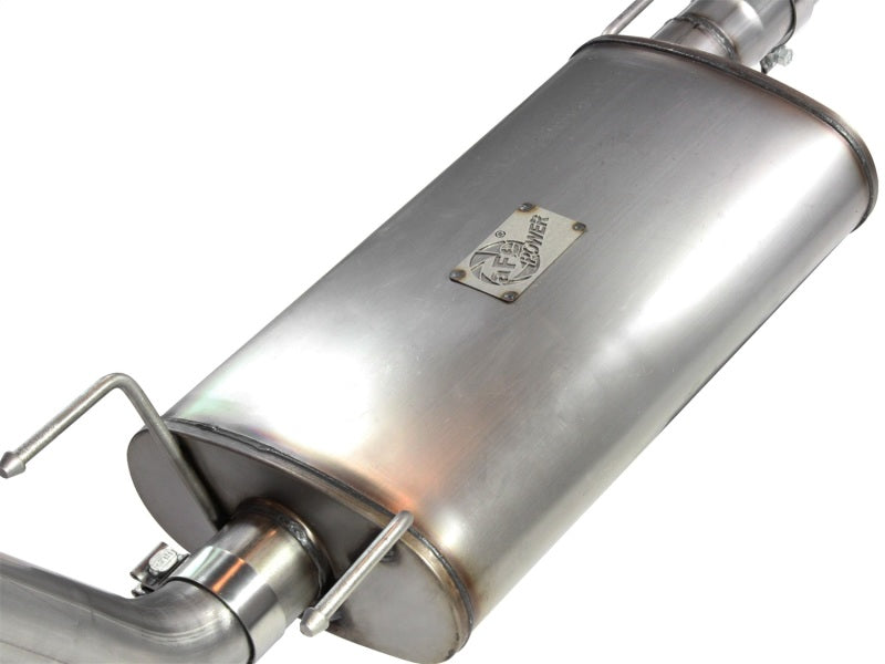 aFe MACH Force XP 3in Cat-Back Stainless Steel Exhaust w/Polished Tip Toyota Tacoma 13-14 4.0L - awdtuningtx