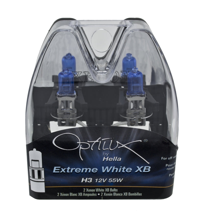 Hella H3 12V 55W Xen White XB Bulb (Pair) - awdtuningtx