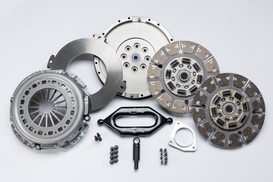 South Bend Clutch 89-93 Dodge Cummins 5.9L w/ Getrag Trans Street Dual Disc Clutch Kit - awdtuningtx