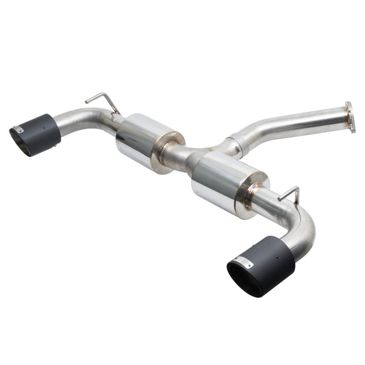 Injen 19-22 Hyundai Veloster N L4 2.0L Turbo Performance SS Axle Back Exhaust System - Carbon Tips - awdtuningtx