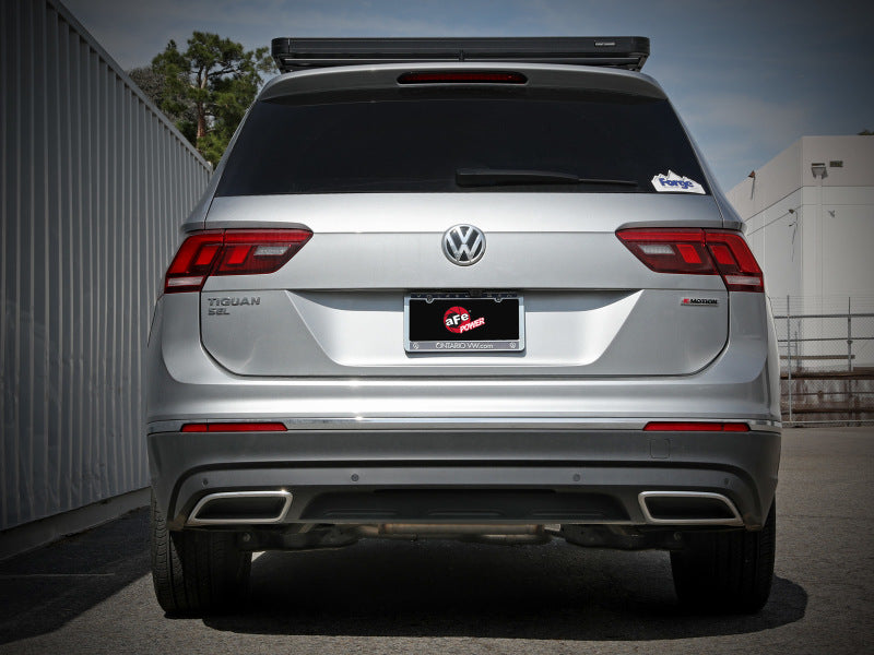 aFe MACH Force-Xp 3in - 2 1/2in SS Cat Back Exhaust System VW Tiguan 18-22 2.0- 110in Wheelbase - awdtuningtx