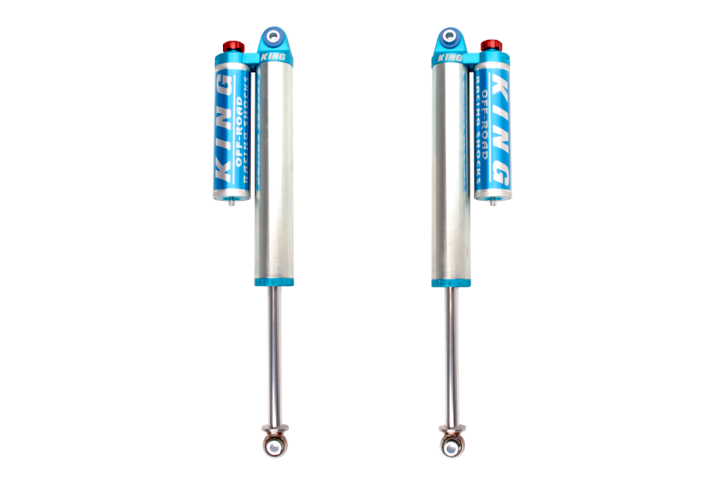 King Shocks 2015+ Ford F150 2WD/4WD Rear 2.5 Dia Piggyback Reservoir Shock w/Adjuster (Pair) - awdtuningtx