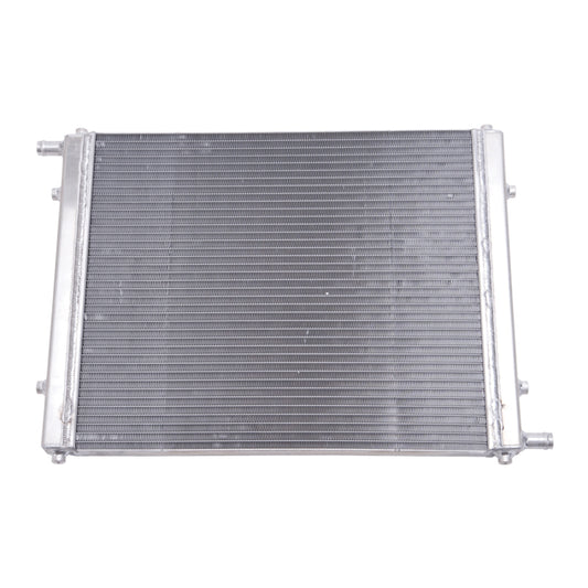 Edelbrock Heat Exchanger Single Pass Single Row 31 000 Btu/Hr 22In W X 16 5In H X 1 5In D Silver - awdtuningtx