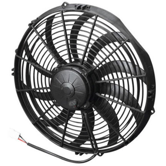 SPAL 1652 CFM 14in High Performance Fan - Pull/Curved (VA08-AP71/LL-53A) - awdtuningtx