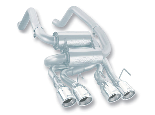 Borla 05-08 Corvette Convertible/Coupe 6.0L/6.2L 8cyl SS S-Type Exhaust (REAR SECTION ONLY) - awdtuningtx
