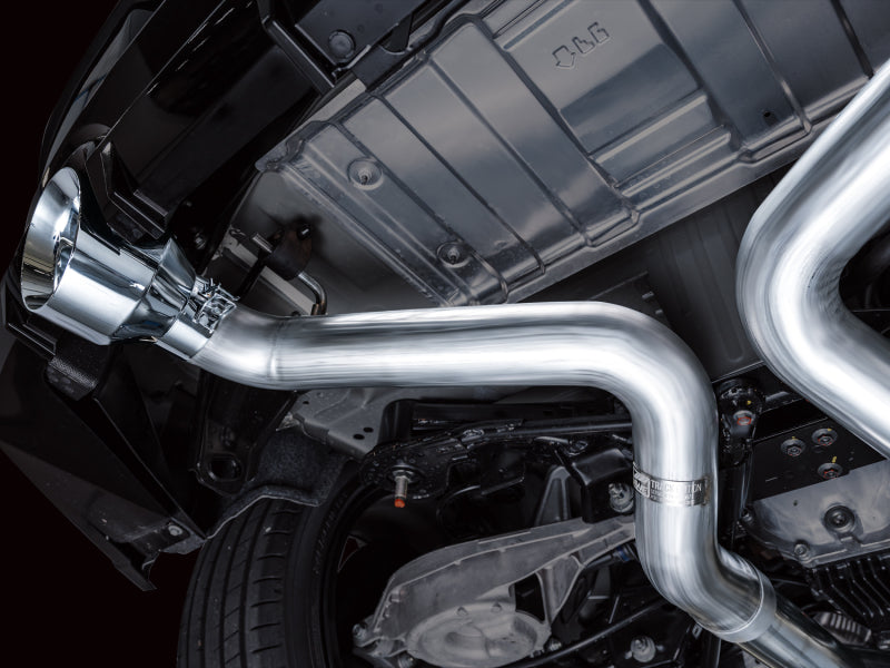 AWE 2023 Nissan Z RZ34 RWD Track Edition Catback Exhaust System w/ Chrome Silver Tips - awdtuningtx