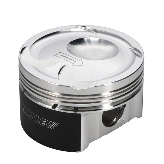 Manley Ford EcoBoost STD Stroke 88mm STD Bore 9.5:1 CR Dish Piston Set - awdtuningtx