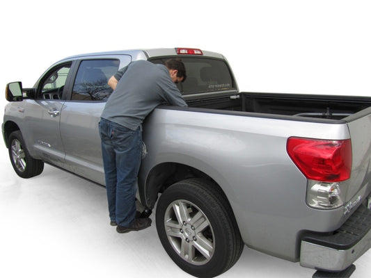 AMP Research 2007-2017 Toyota Tundra Crewmax BedStep2 - Black - awdtuningtx