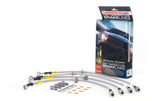 Goodridge 09-13 Subaru Forester (All Models) SS Brake Line Kit - awdtuningtx
