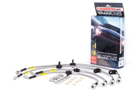 Goodridge 94-01 Acura Integra / 92-95 Civic Rear Disc w/ ABS Brake Lines - awdtuningtx