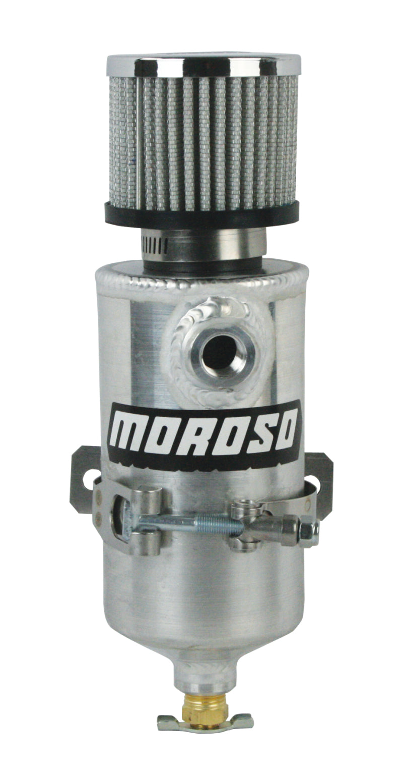 Moroso Breather Tank/Catch Can - Two 3/8 NPT Female Fittings - Aluminum - awdtuningtx