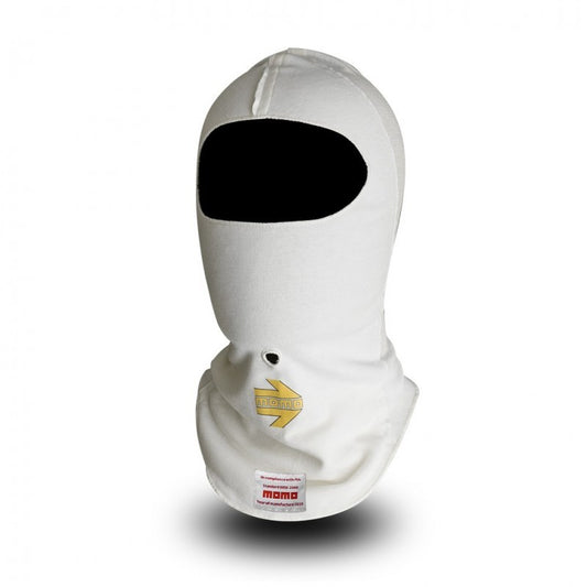 Momo Comfort Tech Balaclava One Size (FIA 8856-2000)-White - awdtuningtx
