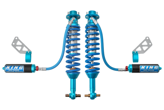 King Shocks 2021 Ford Bronco Front 2.5 Dia Remote Reservoir Shock w/Adjuster (Pair) - awdtuningtx