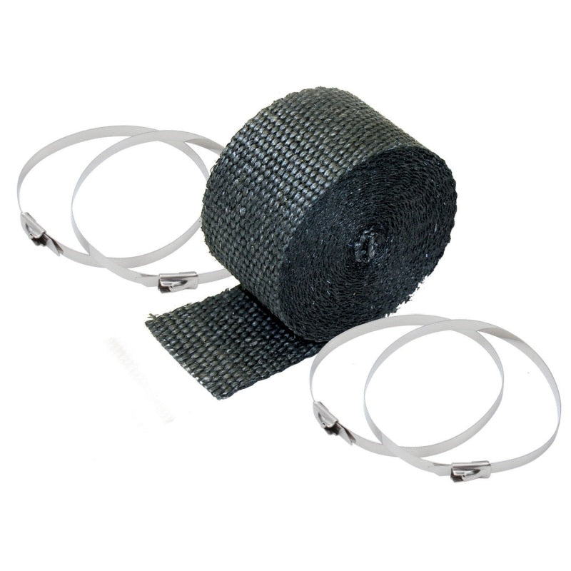 DEI Exhaust Wrap Kit - Pipe Wrap and Locking Tie - Black - awdtuningtx