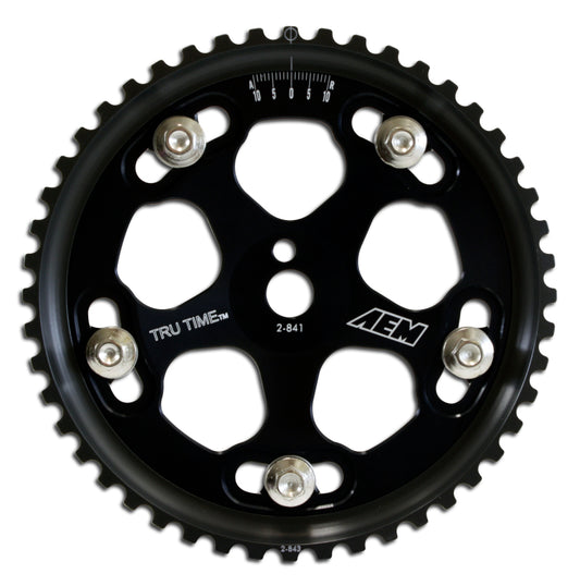 AEM Evo 8 & IX Black Tru-Time Cam Gear - awdtuningtx