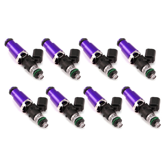Injector Dynamics 1340cc Injectors - 60mm Length - 14mm Purple Top - 14mm Lower O-Ring (Set of 8) - awdtuningtx