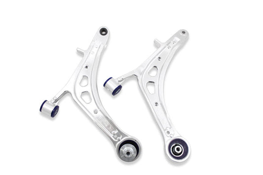 SuperPro 2015 Subaru WRX Limited Front Lower Alloy Control Arm Kit (+Caster) - awdtuningtx