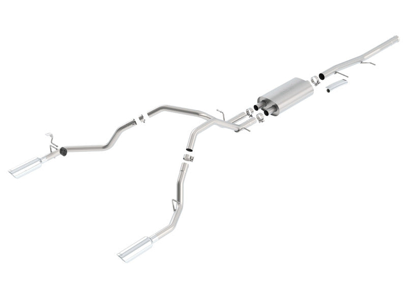 Borla 09-11 Chevrolet Silverado / 09-11 GMC Sierra S-Type SS Catback Exhaust - awdtuningtx