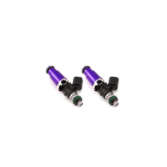 Injector Dynamics 2600-XDS Injectors - 60mm Length - 14mm Purple Top - 14mm Lower O-Ring (Set of 2) - awdtuningtx