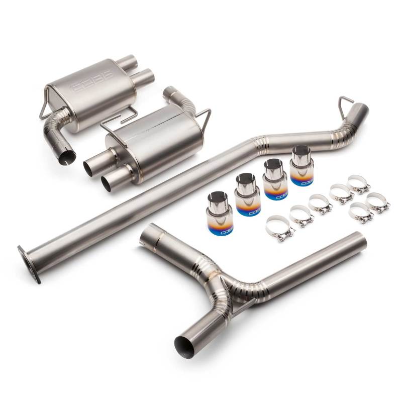 Cobb 22-23 Subaru WRX Titanium Catback Exhaust (Incl. Burnt Ti Tips) - awdtuningtx