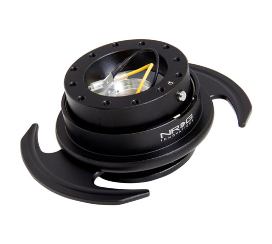 NRG Quick Release Kit Gen 3.0 - Black Body / Black Ring w/Handles - awdtuningtx