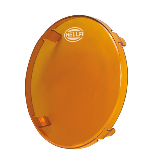 Hella 500 LED Driving Lamp 6in Amber Cover - awdtuningtx
