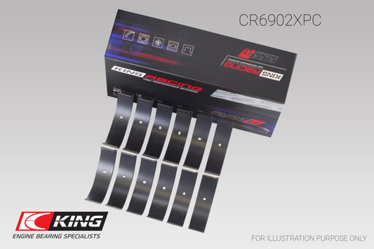 King Nissan VQ35HR/VQ37VHR/VR30DTT (Size STD) pMaxKote Rod Bearing Set - awdtuningtx