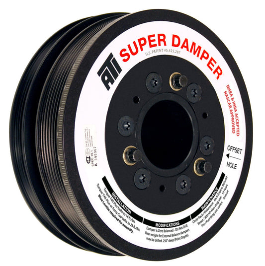 ATI Damper - 7.48in - Alum - 6/4 Grv - LS3 Camaro - 10-15 - Gen 3 Vortec Truck - LS - awdtuningtx