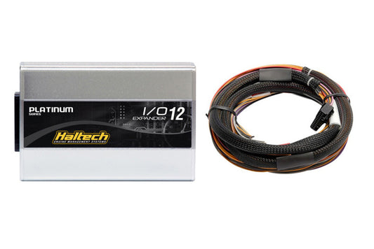 Haltech IO 12 Expander Box A CAN Based 12 Channel w/Flying Lead Harness - awdtuningtx
