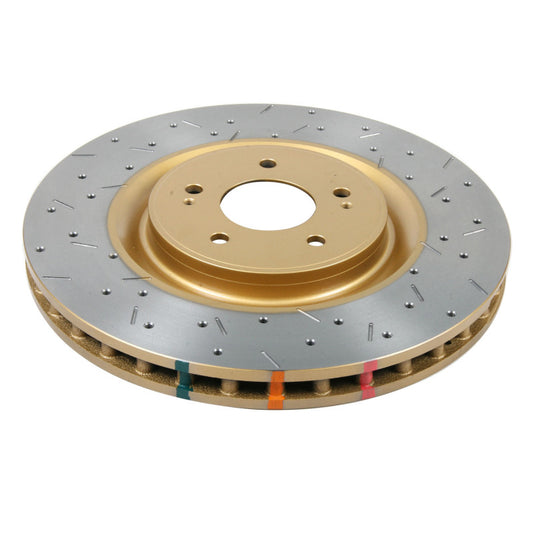 DBA 08+ EVO X Front Drilled & Slotted 4000 Series Rotor - awdtuningtx