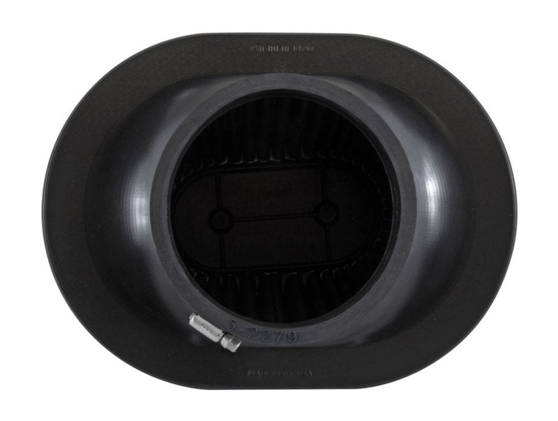 AEM Dryflow Air Filter-Oval Tapered 8in x 10.5in O/S Base / 5in x 7.75in O/S Top / 8in Height - awdtuningtx