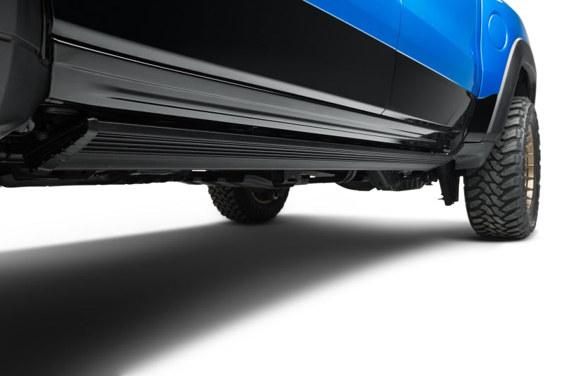 AMP Research 19-22 Ram 1500 Crew Cab PowerStep Xtreme - Black (Incl OEM Style Illumination) - awdtuningtx