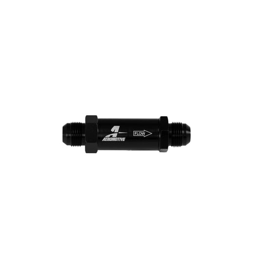 Aeromotive In-Line Full Flow Check Valve (-10 AN Flare) - Black - awdtuningtx