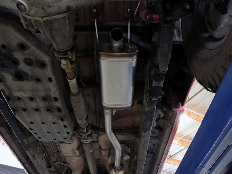 aFe ROCK BASHER 2.5in 409 SS Cat-Back Exhaust - 99-04 Toyota Tacoma L4-2.4L / V6-3.4L - awdtuningtx