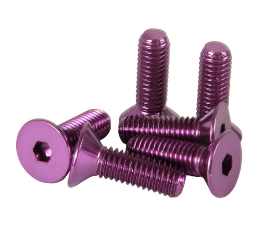 NRG Steering Wheel Screw Upgrade Kit (Conical) - Purple - awdtuningtx