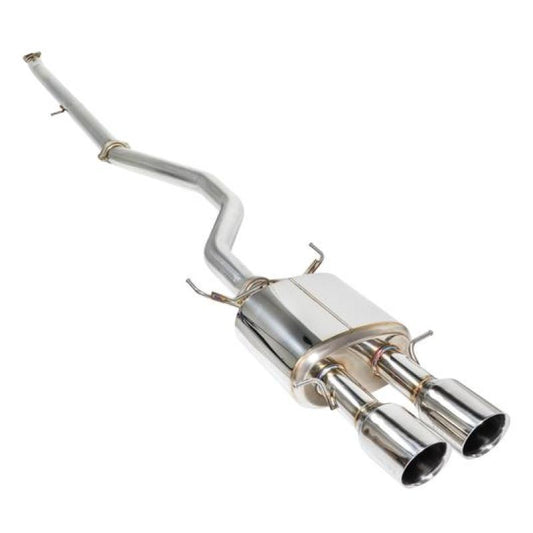Remark 2017 Civic Si 4 Door Sedan Cat Back Exhaust w/Stainless Double Wall Tip (Not Resonated) - awdtuningtx